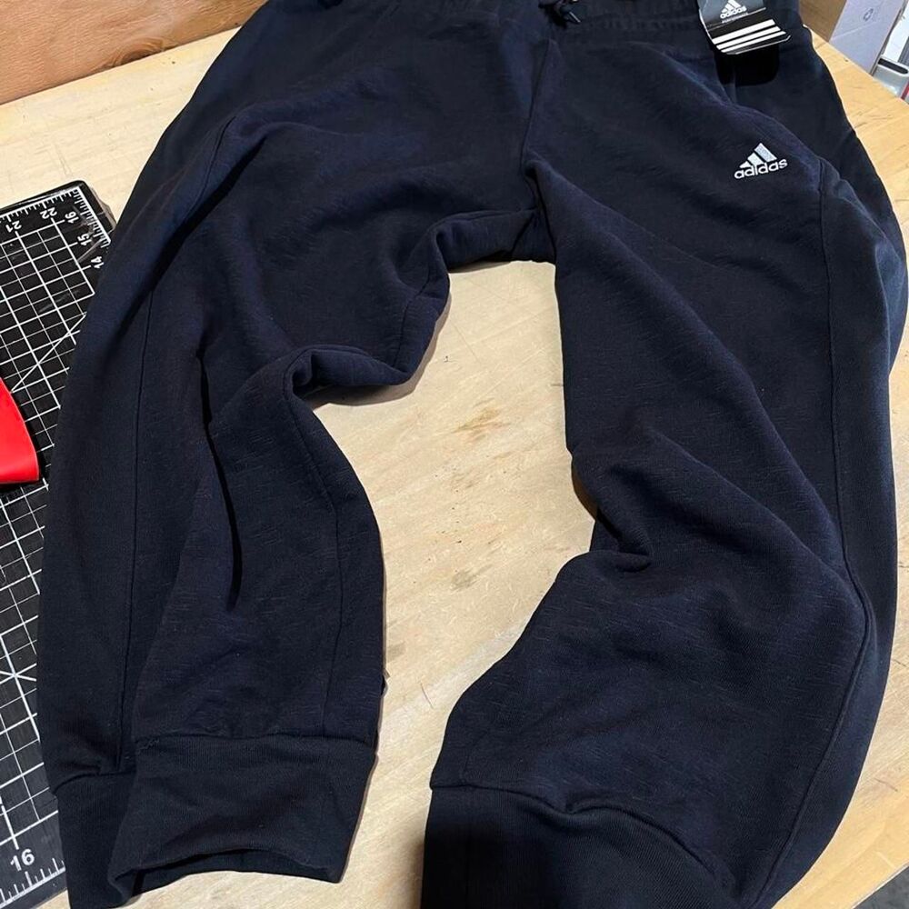 Adidas Women's Black and Navy Leggings